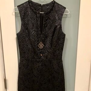 Monique Lhuillier Dress, black formal, size 4